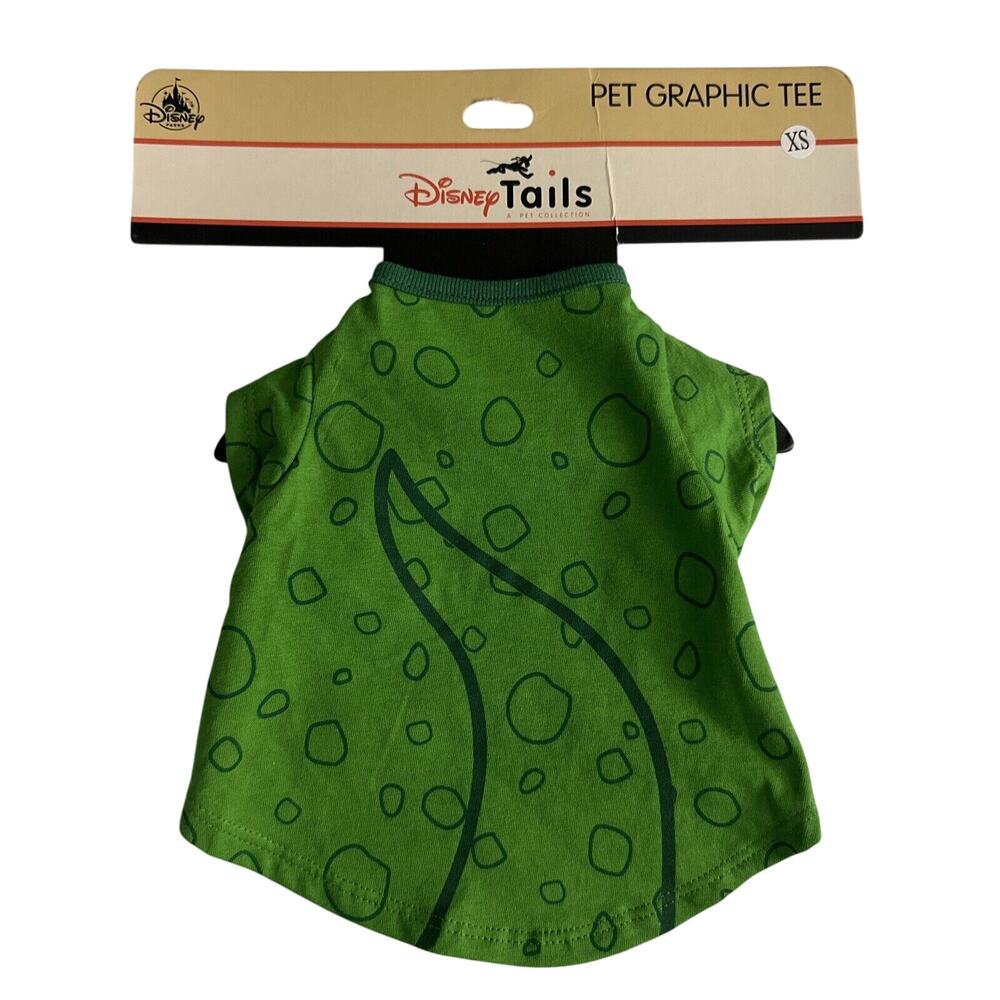 Disney Tails Rex Toy Story Dinosaur Dog Pet Graphic Tee Shirt size XS New
